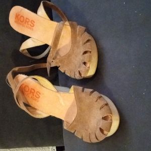 Chunky Michael Kors heels